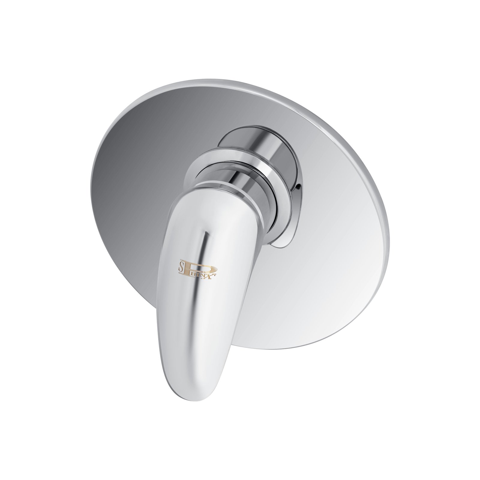 Round Concealed Mixer – 1 Outlet