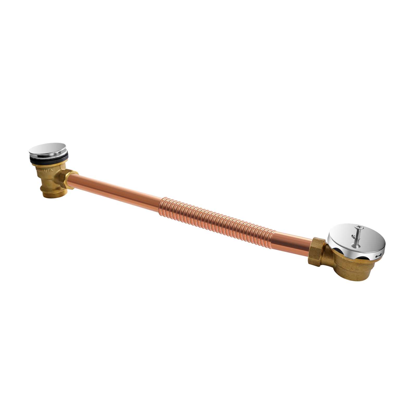 Brass bathtub spout